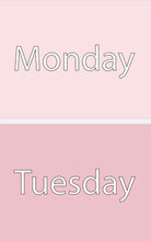 Load image into Gallery viewer, Days of the Week, Months of the Year & Seasons Flash Cards