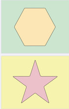 Load image into Gallery viewer, Shapes & Colours Flash Cards