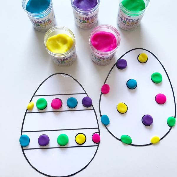 Easter Play Dough Mats