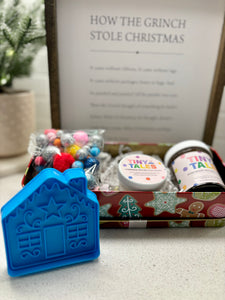 Gingerbread House Play Dough Kit