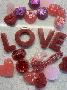 Love is Sweet Resin Loose Parts