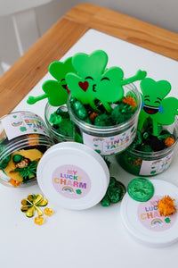 St. Patrick's Day Dough Jars (5 pack bundle)