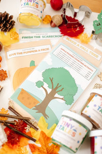 Fall Sensory Play Dough Kit