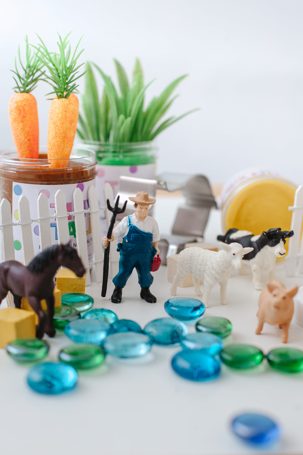 Farm Animals Sensory Play Dough Kit