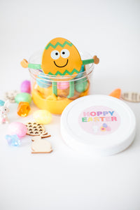 Easter Eggs Dough Jar