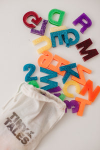 Rainbow Alphabet Resin Letters