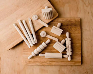 Wooden Dough Tools