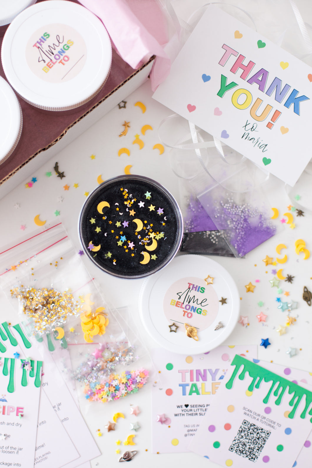 Galaxy Slime Party Kit (8 pack)