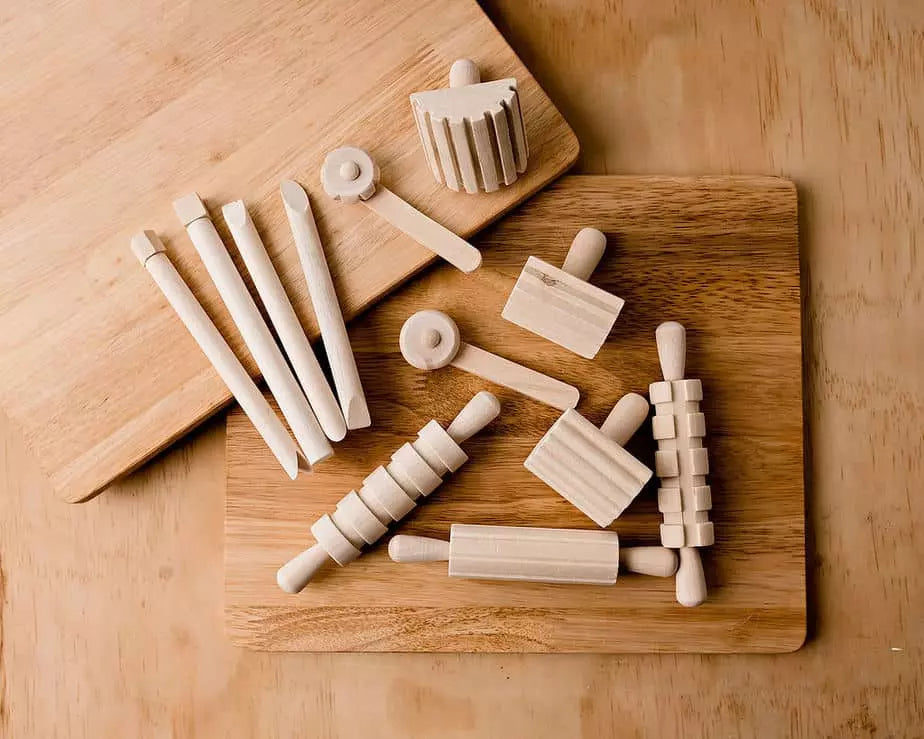 Wooden Dough Tools