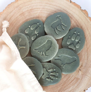 Woodland Footprints Stones