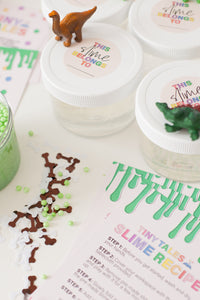 Dinosaur Slime Party Kit (4 pack)
