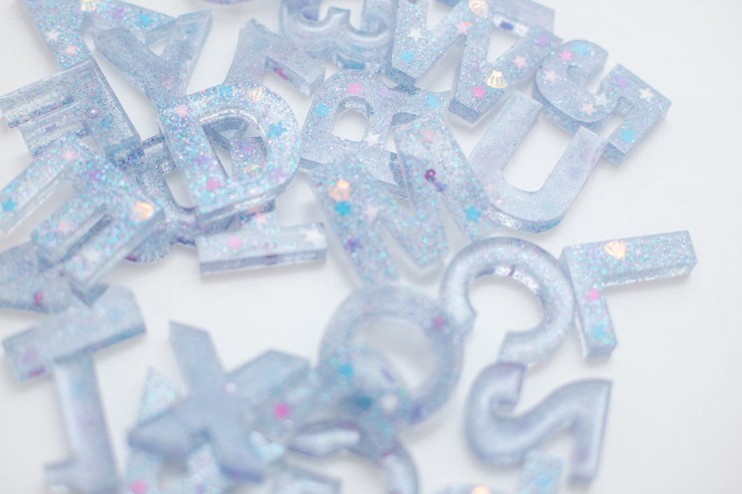 Mermaid Alphabet Resin Set