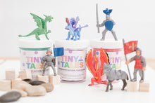 Load image into Gallery viewer, Knights &amp; Dragons Play Dough Sensory Kit
