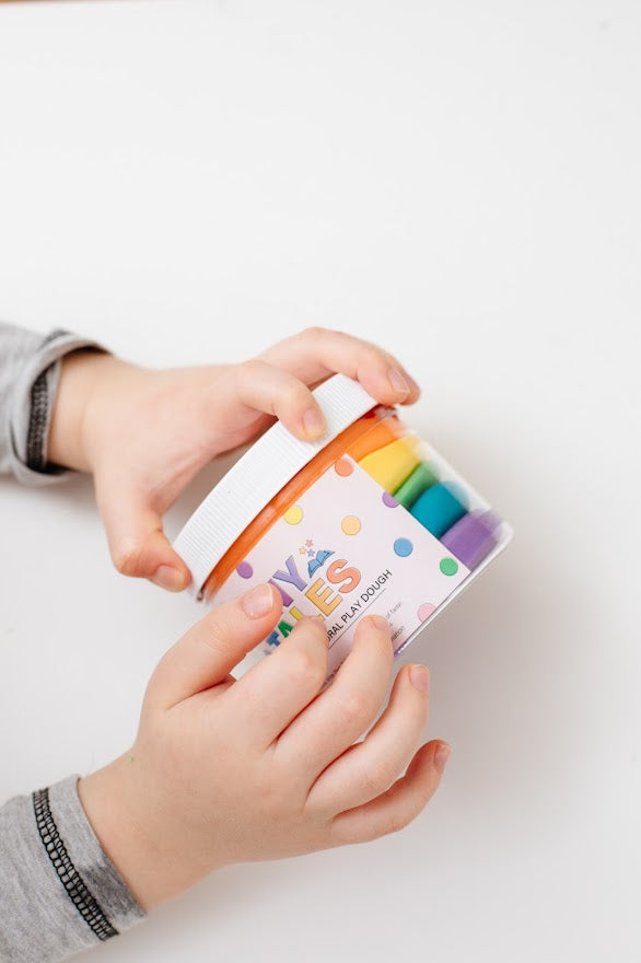 Rainbow Dough Jar