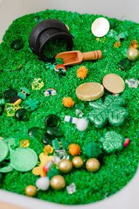 St. Patrick's Day Sensory Rice