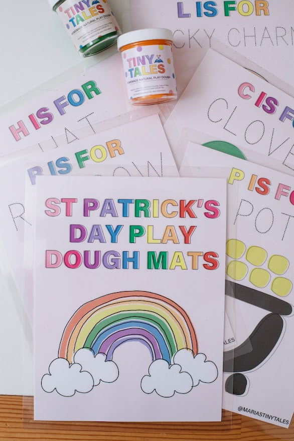 St. Patrick's Day Play Dough Mats