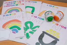 Load image into Gallery viewer, St. Patrick&#39;s Day Play Dough Mats
