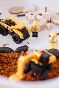 Construction Site Sensory Rice Kit