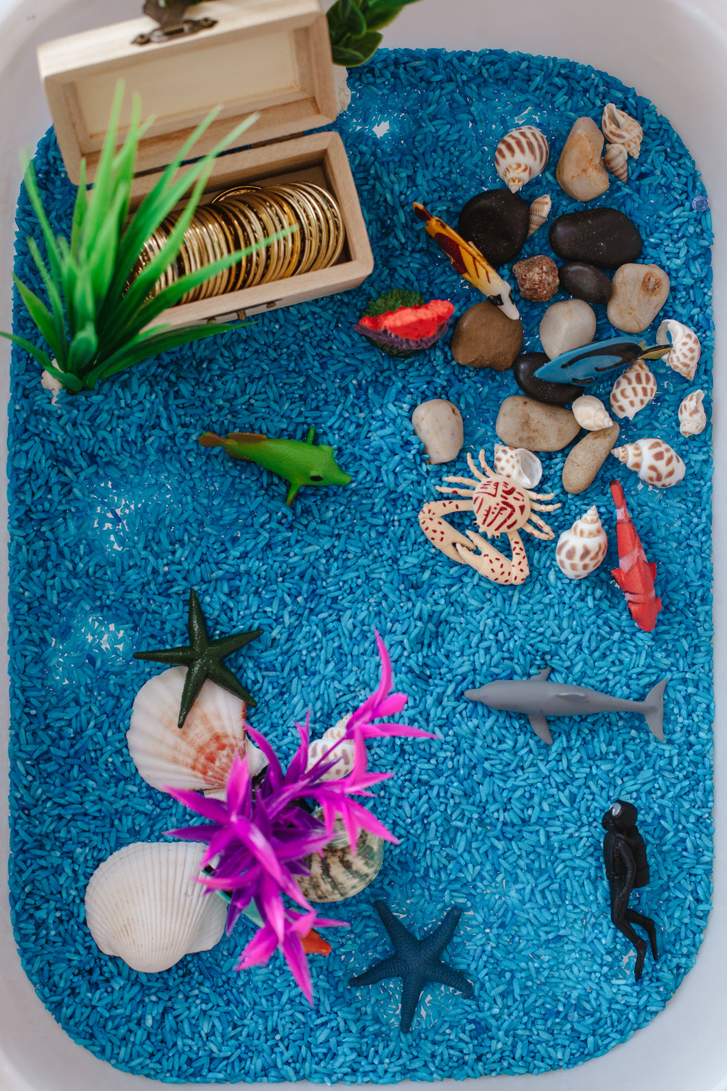 Under the Sea Sensory Rice Kit